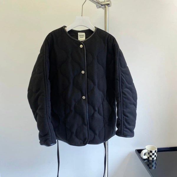 HM 25S REVERSIBLE SHORT COTTON COAT 129
