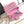CC Mini 23P Bag 16cm Pink Woolen Plastic Bag